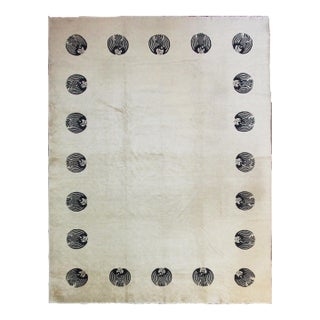 Antique Peking Chinese/Art Deco Carpet For Sale