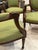 Mid 20th Century Three Carved Frame Upholstered Dining Arm Chairs For Sale In San Francisco - Image 6 of 18