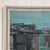 1970s 1977 Mid Century Danish Abstract Oil Painting "Plankeverk I Sydhavnen" by Max Mogens Hansen For Sale - Image 5 of 13