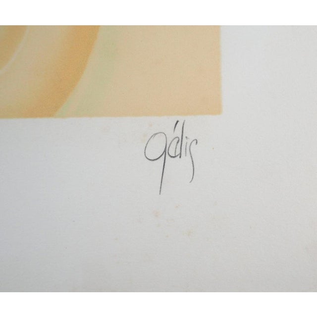 Daniel Gelis, Nu à la fenêtre, Lithograph For Sale - Image 4 of 6