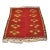 1960s Wool Anatolian Red Decor Small Carpet For Sale