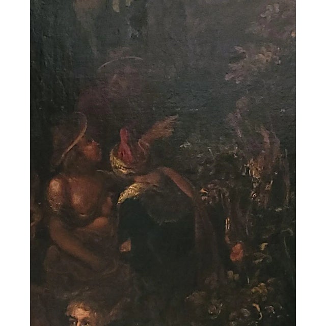 Baroque Old Master Painting, Continental, Circa 1750 For Sale In San Francisco - Image 6 of 7