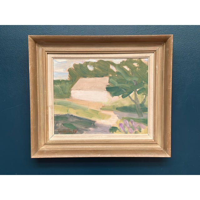 Tor Hörlin, Path, 1944, Oil on Panel, Framed For Sale - Image 13 of 18