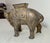 1920s Antique 1900's Ac Williams Hand Painted Cast Iron Circus Elephant Still Bank For Sale - Image 5 of 10