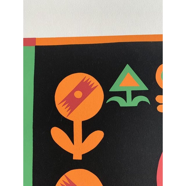 1970s Fortunato Depero, Post-Modern Figurative Composition, Multi-Colored Print on Paper, 1974 For Sale - Image 5 of 18