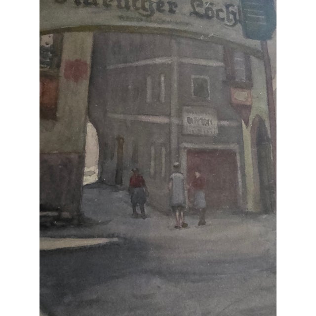 A fine handpainted signed original ( guaranteed to be one of a kind hand painted signed watercolor painting artist...