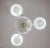 Mid-Century Opaline Filigrana Murano Chandelier For Sale In Chicago - Image 6 of 18