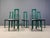 1980s Italian Regia Dining Chairs by Antonello Mosca for Ycami, 1980s, Set of 6 For Sale - Image 5 of 13