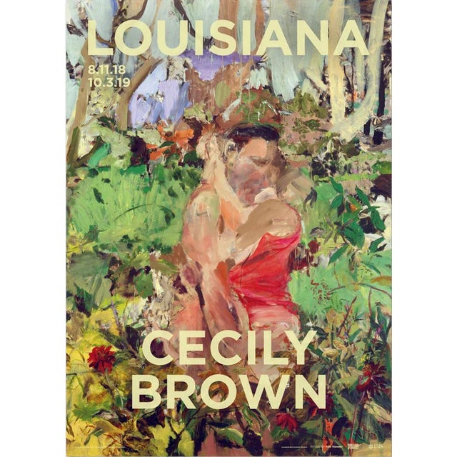 Cecily Brown Couple Official Exibition Poster Dimensions: 23,3 x 33,1 / 59,4 x 84,1 cm Sold unframed