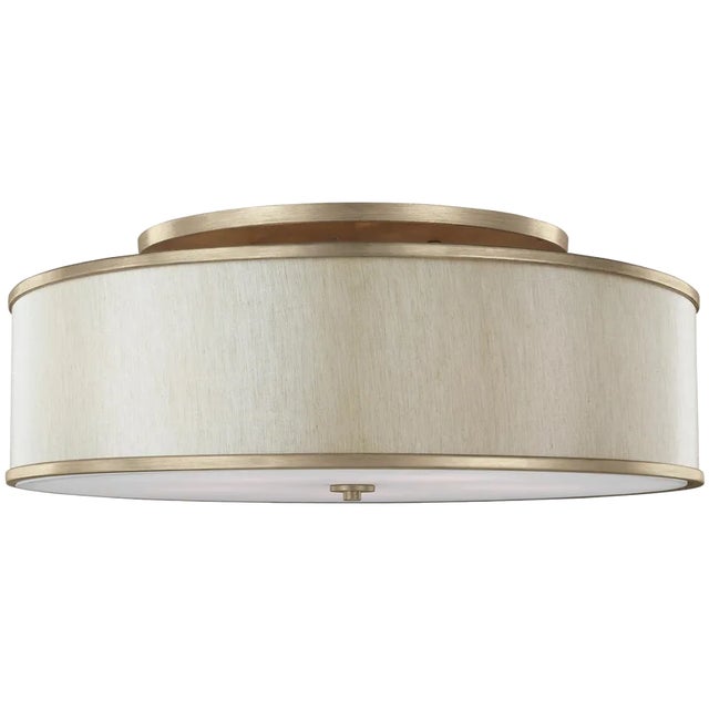 Elevate any space with the Lennon lighting collection of semi-Flush Mount fixtures from Feiss. Clean, transitional design,...