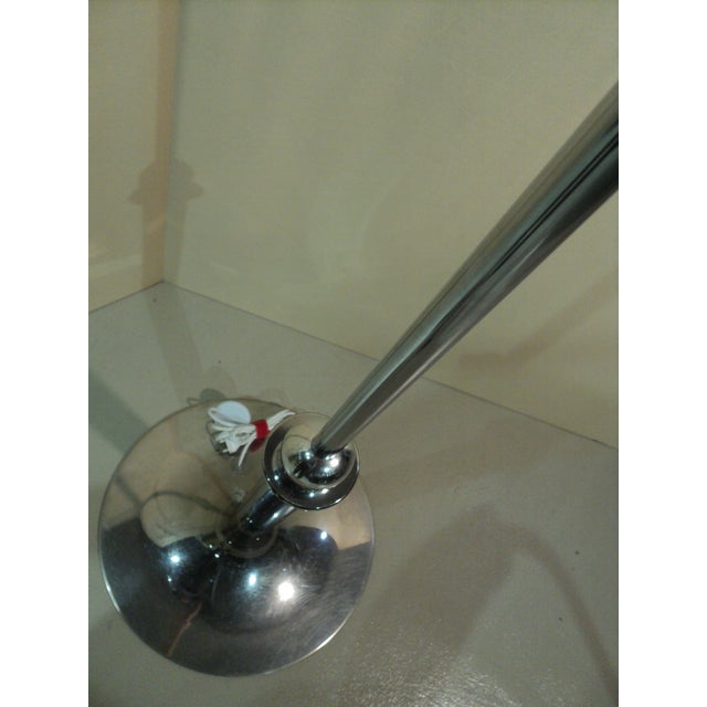 Space Age Italian Acrylic Glass and Steel Floor Lamp from OfficinadiRicerca, 1960s For Sale - Image 10 of 18