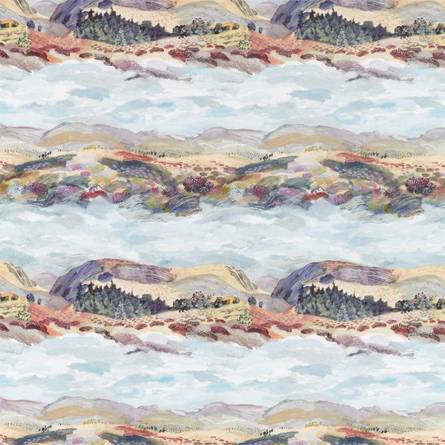 Sanderson Elysian Fabric in Fig - a Sample For Sale