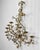 Vintage 47" Italian Rococo Gold Gilded Floral Vine Wall Hanging Candle Sconce For Sale - Image 4 of 9