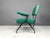 Black Mid-Century Italian Armchair, 1950s For Sale - Image 8 of 12