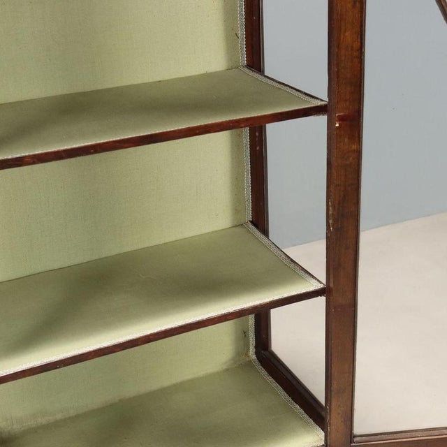 Liberty Mahogany Display Cabinet For Sale - Image 6 of 11