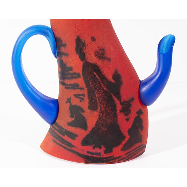 Kjell Engman Kosta Boda Limited Edition Teapot Sculpture For Sale In Indianapolis - Image 6 of 8