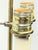 Metal Mid 20th Century Stiffel Brass 3-Light Bouillotte Table Lamp With Black Tôle Shade For Sale - Image 7 of 12