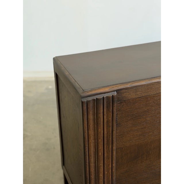 Brown French 1930s Art Deco Credenza For Sale - Image 8 of 15