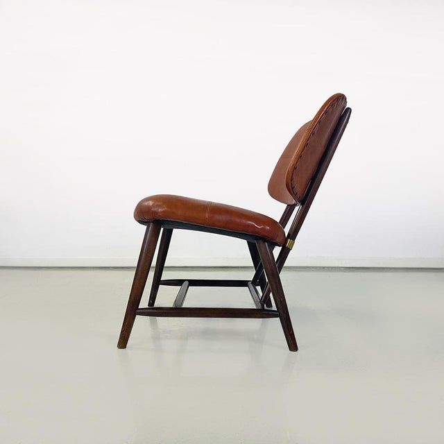 1950s Set of Mid-Century Teve Armchairs attributed to Alf Svensson for Ljungs Industrier Ab, 1953, Sweden For Sale - Image 5 of 18