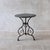 French Antique Arras Bistro Table in Wrought Iron with Horseshoe Feet, 1890s For Sale - Image 12 of 12