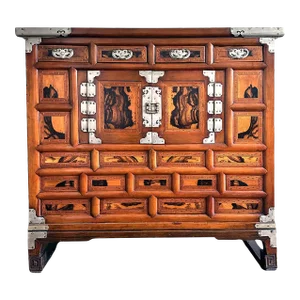 Large Korean Head Side Chest Morijang Joseon Dynasty