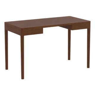 Minimalist Modern Work Desk in Walnut by Pedro Sotomayor For Sale