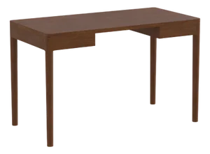 Minimalist Modern Work Desk in Walnut by Pedro Sotomayor