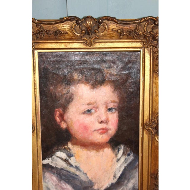 Manner of Robert Henri, Sailor Boy Mick, 1923, Oil on Canvas For Sale - Image 3 of 11