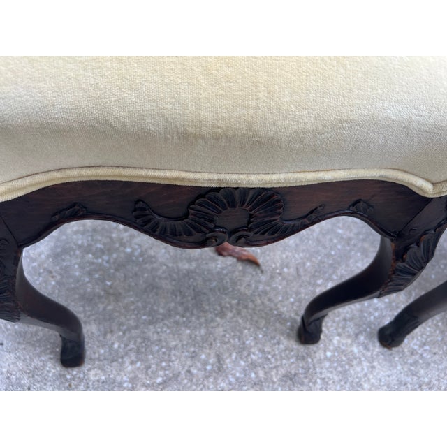 1920s French Louis XV Style Oak Dining Chairs- Set of 4 For Sale - Image 10 of 12