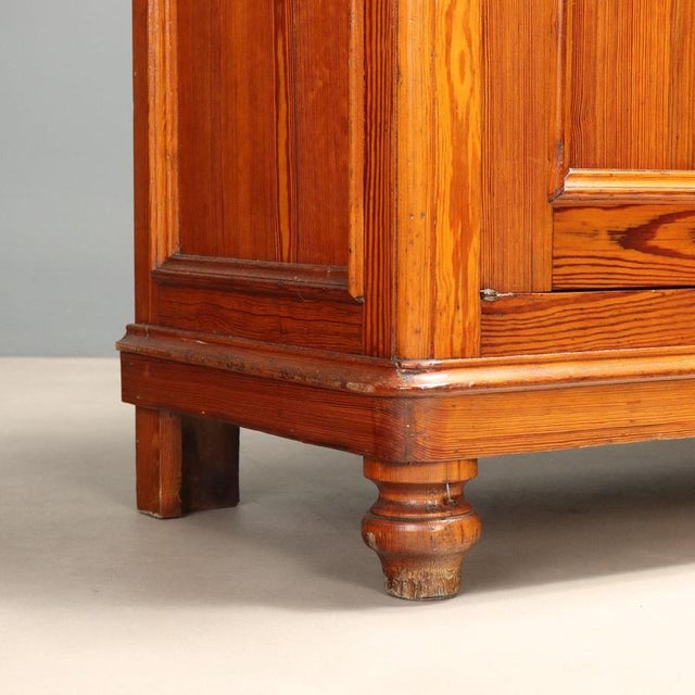 Antique Italian Double-Body Larch Sideboard, 1800s For Sale - Image 10 of 12