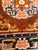 Antique Chinese Square Rug With Floral Medallion 2' X 2'2" For Sale - Image 11 of 16