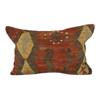 16 x 24 Kilim Pillow Turkish Cushion Sultan's Treasure Pillow Cushion Cover For Sale