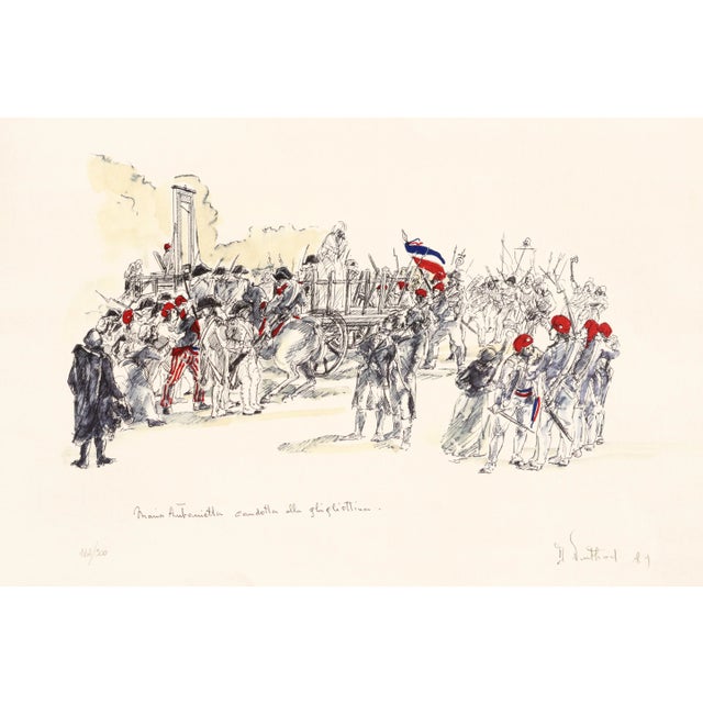 Date: 1989 Size: 27.5 x 19.5 inches Artist: G. Duthod About the Poster: When Marie Antoinette was taken to the her death...