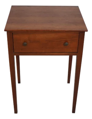 Century Henry Ford Museum 1 Drawer Cherry Shaker Nightstand