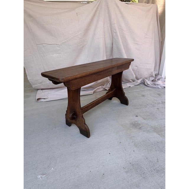 19th Century French Trestle Bench For Sale - Image 11 of 12