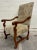 Vintage Parker Southern French Louis XIII Regency Style Library Armchair For Sale - Image 4 of 12