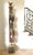 Antique Burmese Architectural Carved and Polychromed Wood Pole Southeast Asia For Sale - Image 9 of 16