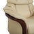 Animal Skin Eldorado Armchairs in Cream Leather from Stressless, Set of 2 For Sale - Image 7 of 18