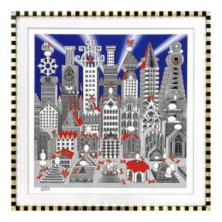Pedro Friedeberg, Ciudad De Un Millon De Huevos Y Veinticinco Duros (Hand Signed), 2019 For Sale