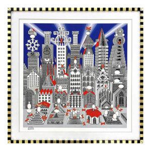 Pedro Friedeberg, Ciudad De Un Millon De Huevos Y Veinticinco Duros (Hand Signed), 2019