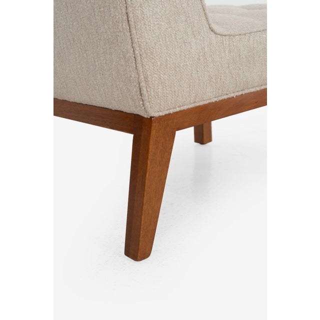 Edward Wormley for Dunbar Pair of Slipper Chairs 1950s For Sale - Image 12 of 12