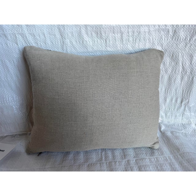 17th Century Flemish Baroque Tapestry Pillow For Sale - Image 4 of 4