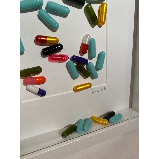 Abstract Original 3d Artwork "Grandpa's Breakfast" Framed For Sale - Image 3 of 5
