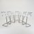 Mart Stam Bauhaus S39 L Bar Stool in White Vegetal Leather and Chrome by Mart Stam for Thonet, Germany, 1970s For Sale - Image 4 of 16