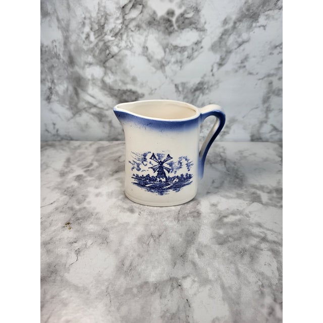 1970s McCoy Pottery Blue Creamer For Sale - Image 12 of 18
