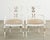 Michael Taylor Set of Eight Michael Taylor Margot Dining Chairs Distressed For Sale - Image 4 of 12