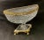 19th Century Bronze Dore Mounted Crystal Baccarat Style Centerpiece For Sale - Image 5 of 9