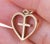 Retired James Avery 14k gold I Love Jesus Cross in Heart charm .75" tall with bail x 5/8" wide with no issues. James Avery...