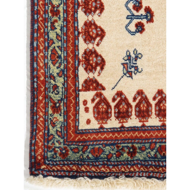 Tribal Vintage Hand-Knotted Persian Lori Rug 3'5" X 5' For Sale - Image 3 of 4