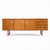 Kai Kristiansen for Feldballes Møbelfabrik Mid Century Danish Teak and Brass Credenza This credenza measures: 82.75 wide x...